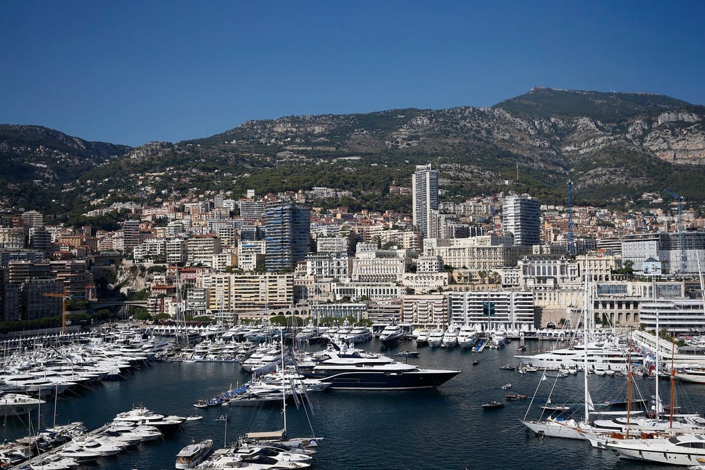 Der Yachthafen in Monaco.