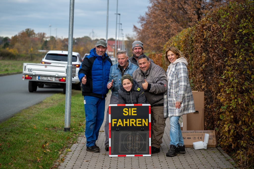 Die Reudener hoffen, dass sich Raser nun häufiger besinnen.
