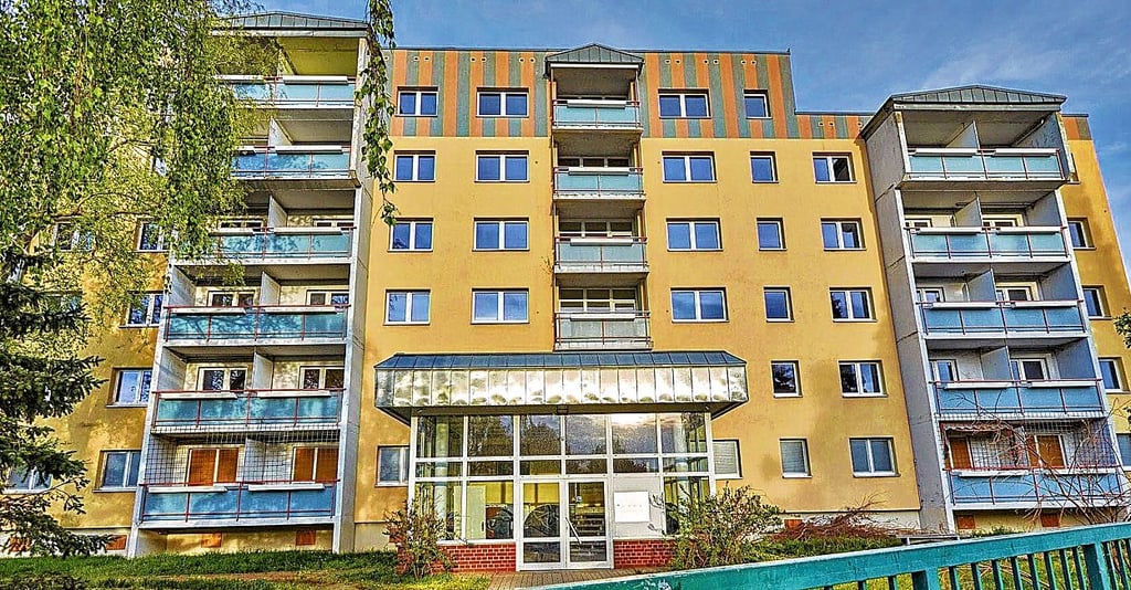 Noch vor zwei Jahren stand ein Plattenbau auf der Fläche.