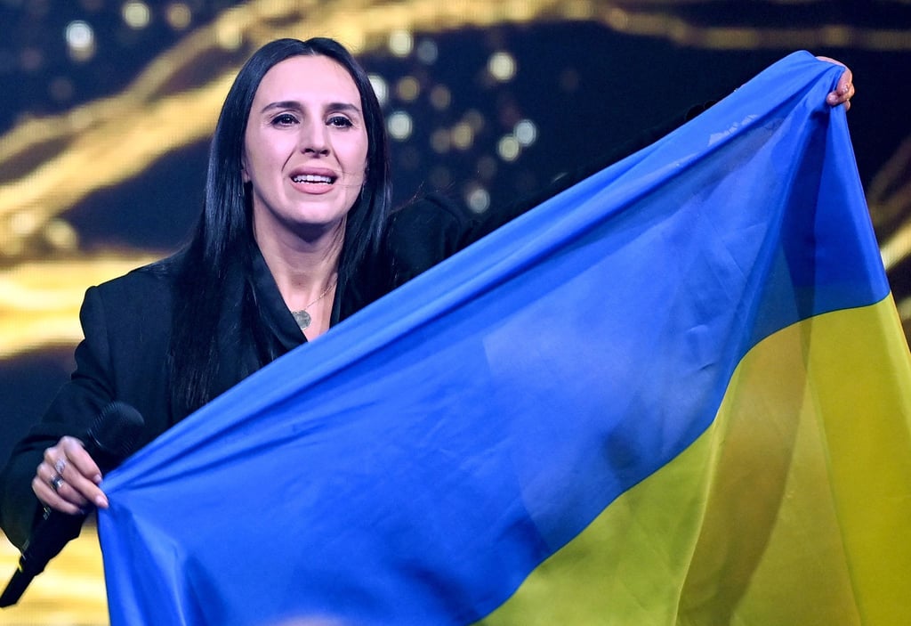 Die ukrainische Sängerin Jamala während der Show „Germany 12 Points - der deutsche ESC-Vorentscheid“ im März vergangenen Jahres.