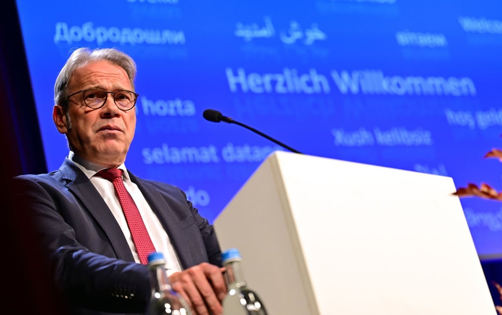 Georg Maier (SPD), Innenminister von Thüringen.