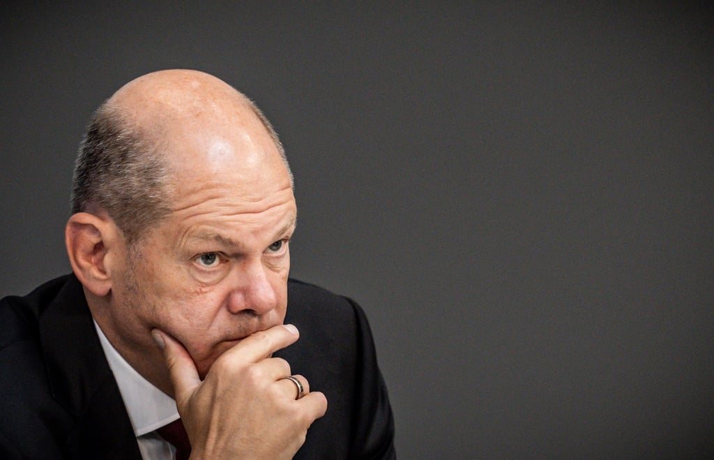 Bundeskanzler Olaf Scholz (SPD).