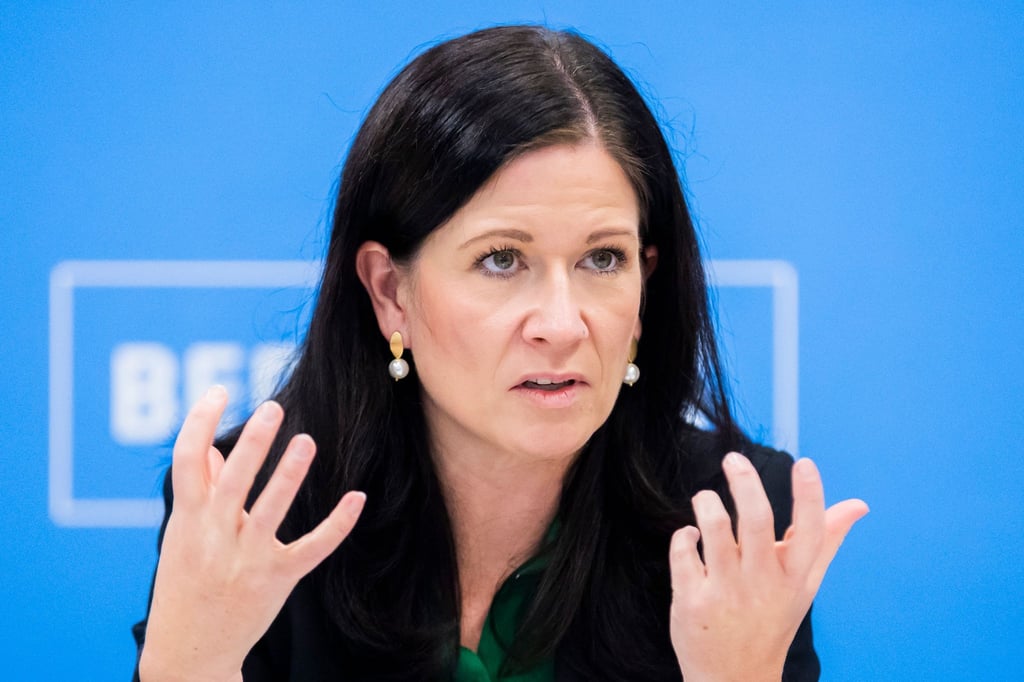 Katharina Günther-Wünsch (CDU), Senatorin für Bildung, Jugend und Familie von Berlin.