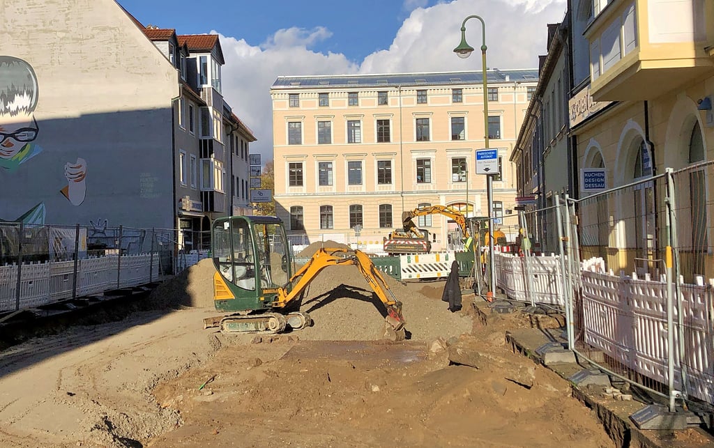 Die Kanalbauarbeiten in der Johannisstraße konnten termingerecht abgeschlossen werden.