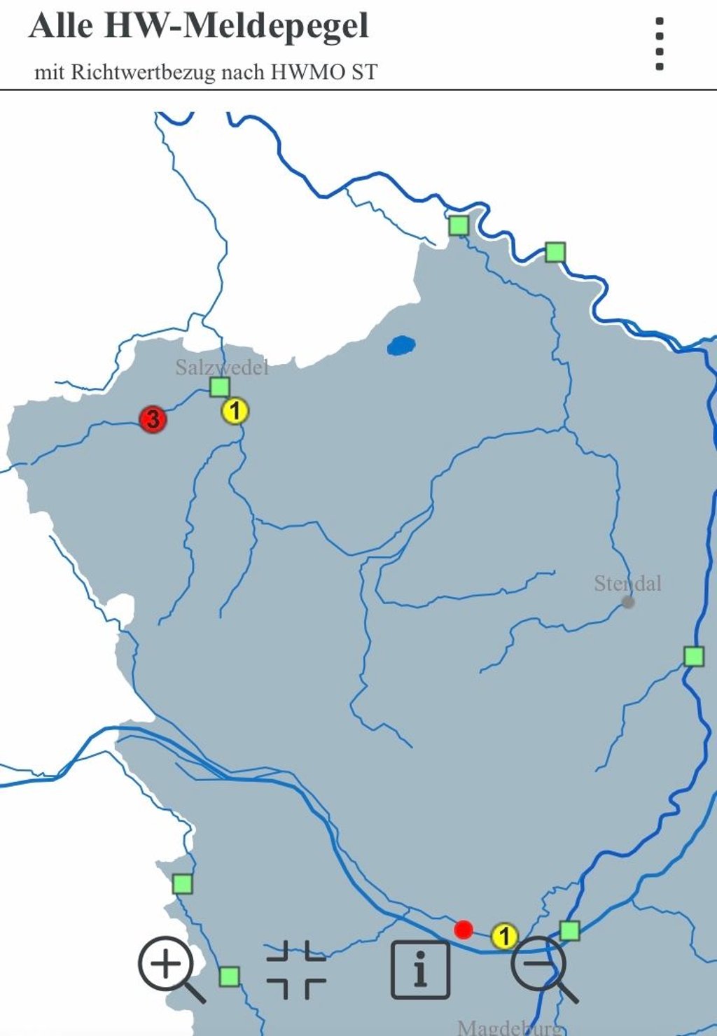 Der Dauerregen setzt Sachsen-Anhalt unter Wasser.