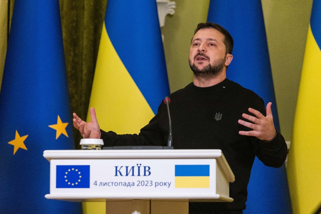 „Die kalten Winternächte des Euromaidan haben Europa für immer verändert“: Wolodymyr Selenskyj.