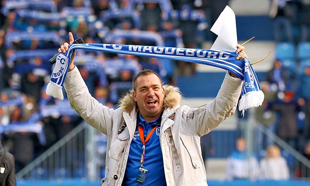 Torsten Rohde blickt glücklich auf fast drei Jahrzehnte als Stadionsprecher bei den Blau-Weißen zurück.