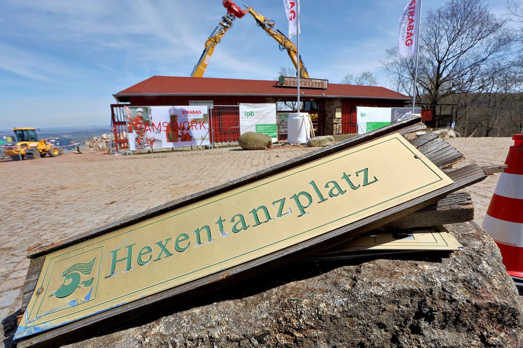 Auf dem Hexentanzplatz werden gerade Millionen in den Umbau gesteckt.