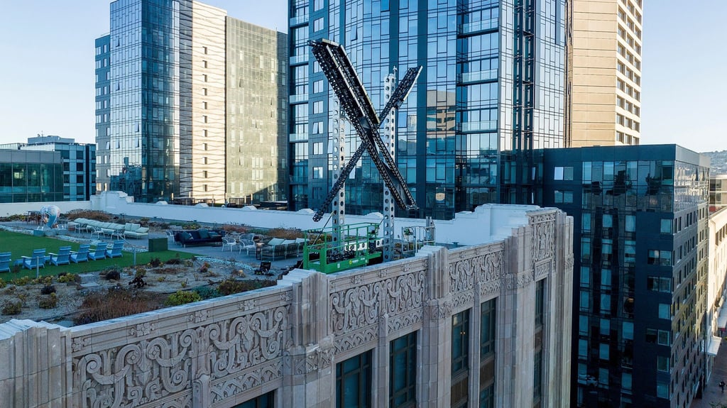 Das Hauptquartier von X in San Francisco.