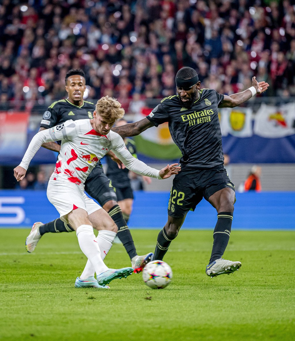 Timo Werner im Spiel gegen Real Madrid.