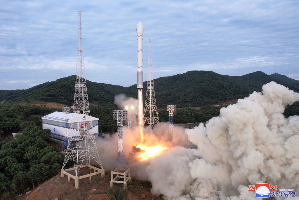 Start einer Trägerrakete „Chollima-1“ vom Seohae Satelliten Start Komplex an der Westküste Nordkoreas (Archivbild).