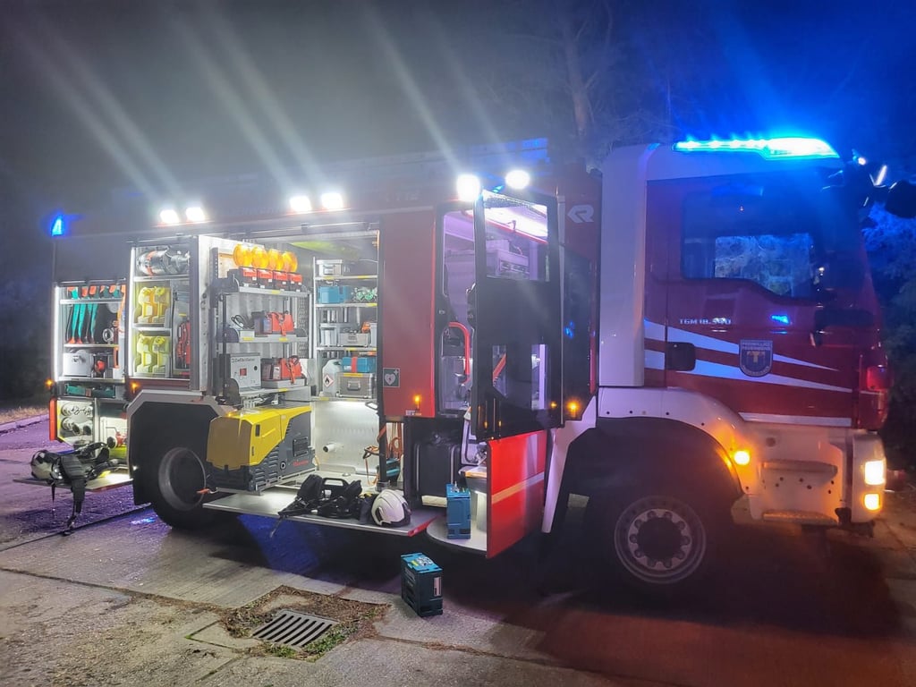 Drei Kinder haben in Haldensleben ein Feuer verursacht.
