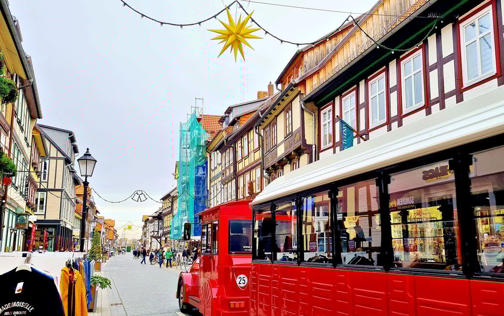 Die Breite Straße in Wernigerode ist in der Adventszeit für mehrere Wochen gesperrt.