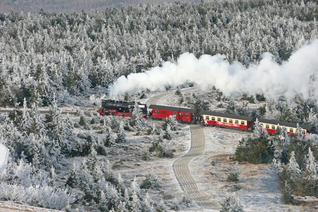 Der DWD erwartet am Wochenende Schnee auf dem Brocken im Harz.