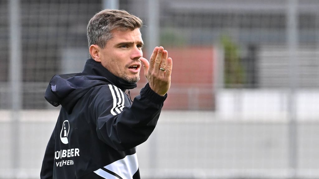 Robert Klauß steht in Wien nach einem Jahr Pause wieder auf dem Trainingsplatz.