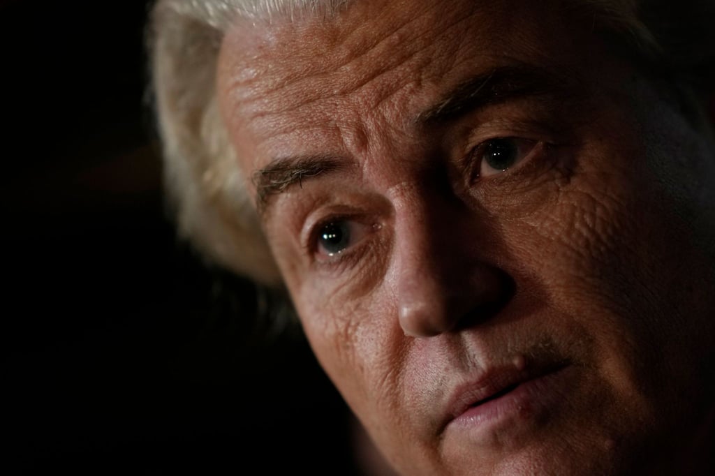Geert Wilders, Vorsitzender und einziges Mitglied der Partei für die Freiheit (PVV), ist nach den Wahlen die neue Nummer eins in den Niederlanden.