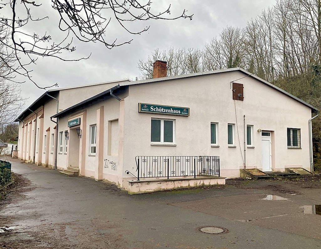 Das Schützenhaus in Querfurt ist geschlossen.