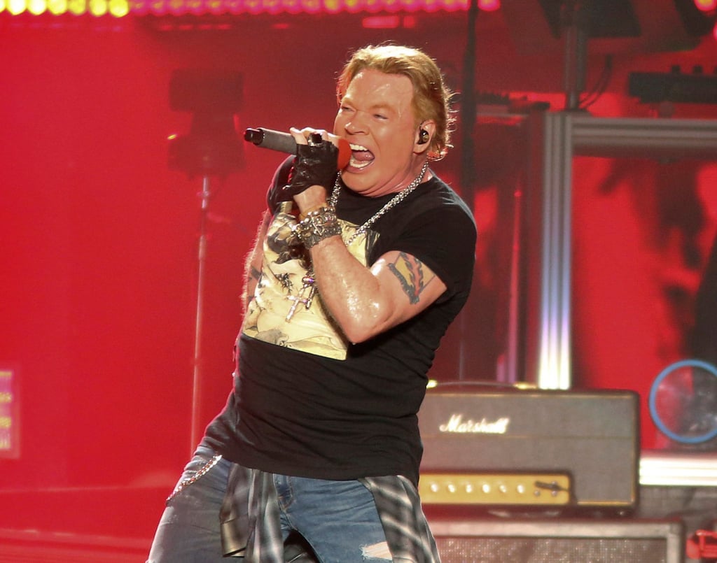 Axl Rose von Guns N' Roses tritt 2019 auf dem Austin City Limits Music Festival auf.