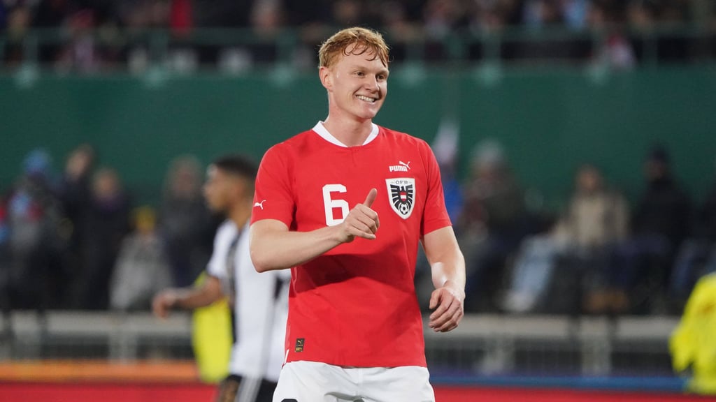 Mit Österreichs Nationalteam besiegte Nicolas Seiwald zuletzt Deutschland mit 2:0.