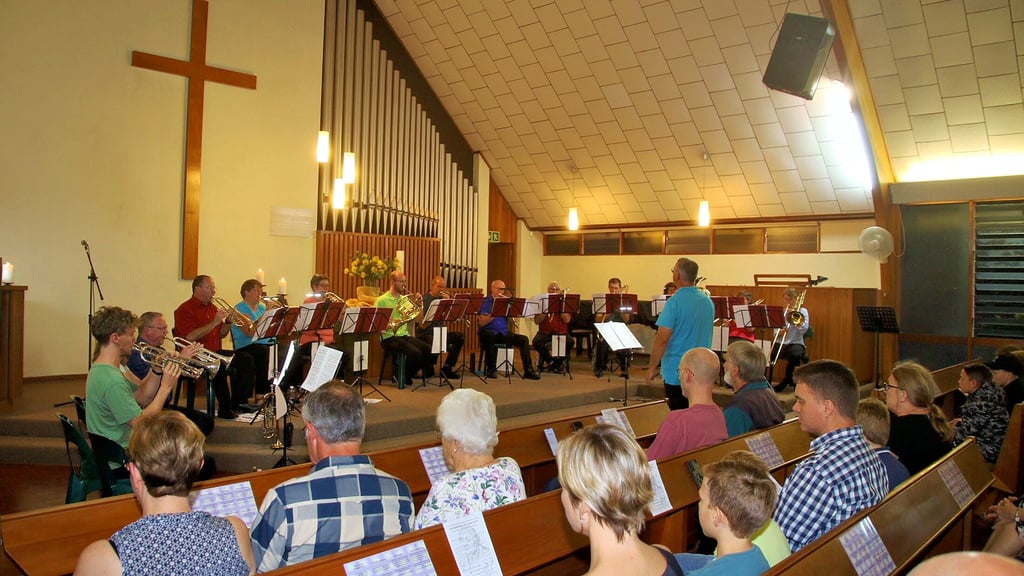 Der Dessauer Posaunenchor gab mehrere Konzerte in Südafrika, darunter auch in der Lutheran Church in New Germany.