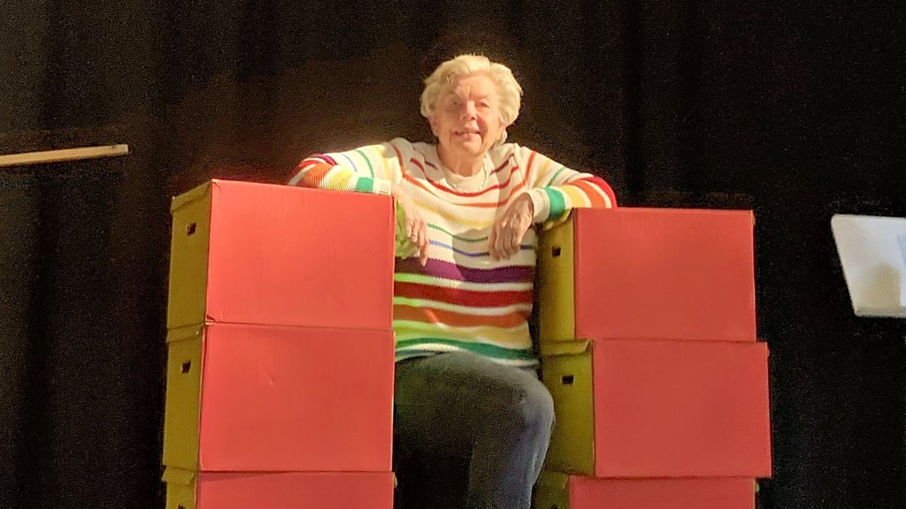 Ulrike Schanko, ehemalige Theaterdirektorin in Itzehoe, hat ein Stück für den TJC Wittenberg geschrieben. Jetzt war sie vor Ort zu Besuch.