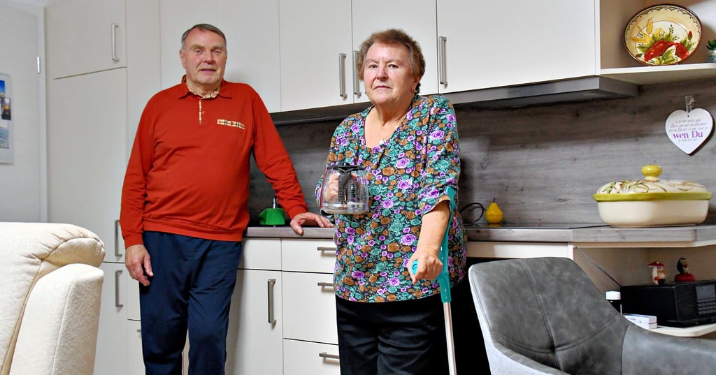 Seit Oktober wohnen Heidi Bialas und Fritz Albrecht in der neuen Seniorenwohnanlage Am Lehmweg in Oebisfelde.