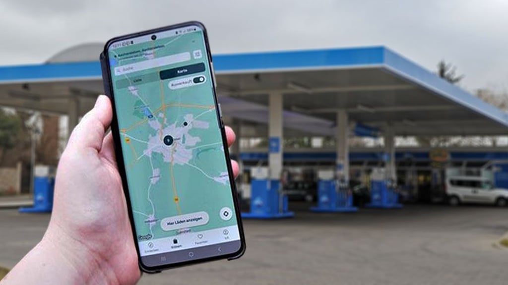 In einer App können sich auch Nutzer in Aschersleben die Anbieter der Überraschungstüten anzeigen lassen. Hier ist unter anderem die Aral-Tankstelle mit dabei.