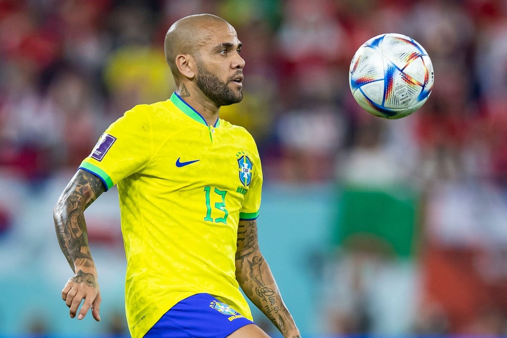 Dani Alves sitzt seit Januar in Barcelona in Untersuchungshaft.