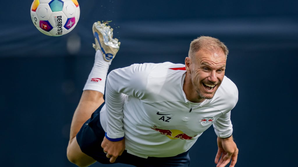 Spaß bei der Arbeit: Alexander Zickler.