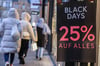 Auch die meisten Innenstadtgeschäfte beteiligen sich inzwischen am Black Friday.