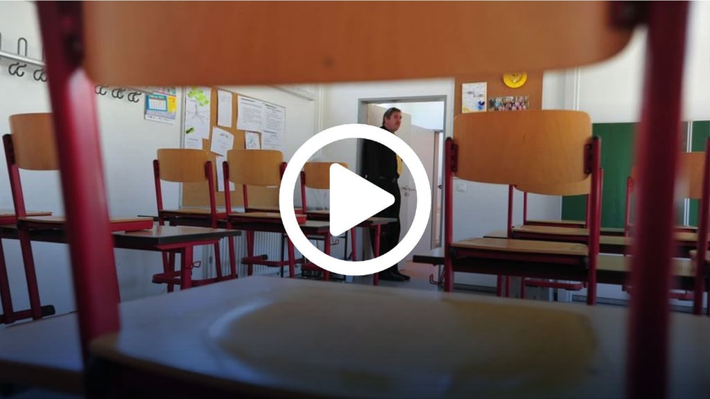 An vielen Schulen in Sachsen-Anhalt wird am Dienstag Personal ausfallen - die Lehrer streiken.