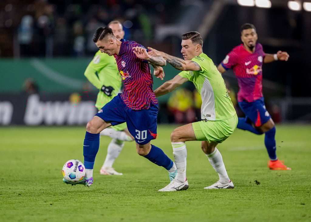 Eine Szene aus dem letzten Spiel gegen den VfL Wolfsburg.