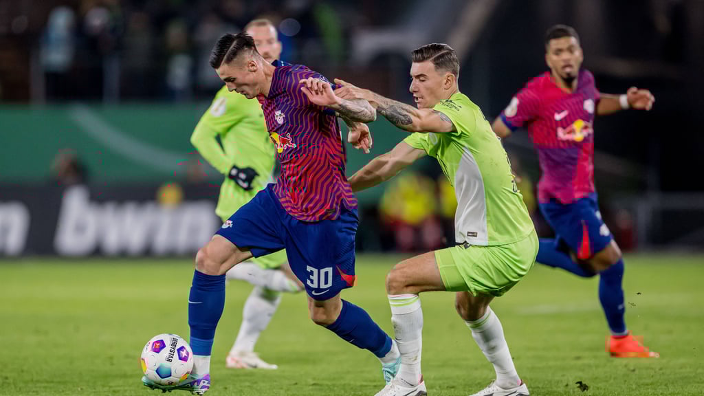 Eine Szene aus dem letzten Spiel gegen den VfL Wolfsburg.