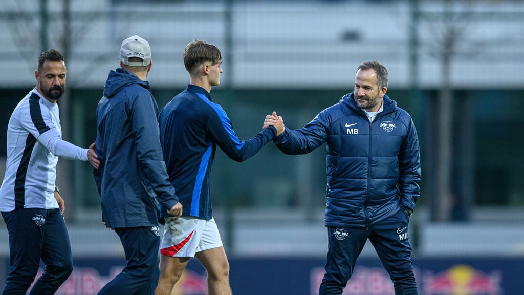 Manuel Baum nach einem Spiel der U19.