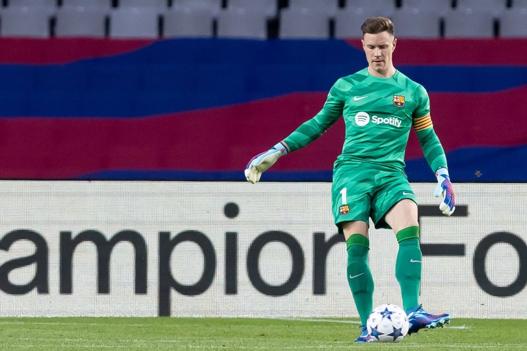 Deutscher Rückhalt im Tor des FC Barcelona: Marc-André ter Stegen.