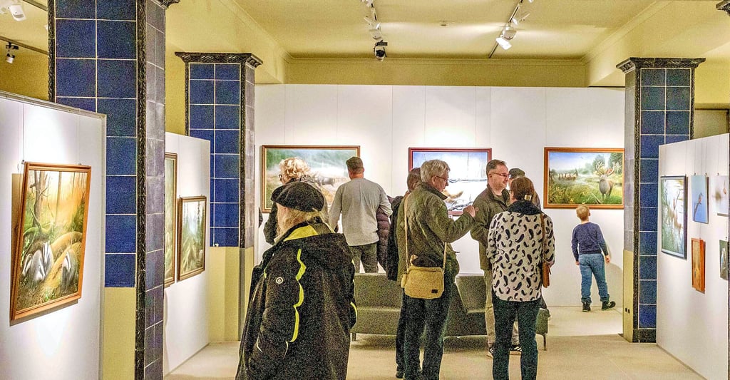 Unter dem Titel „Wildlife Art – Wildtiere und Landschaften“ stellt Andreas Steinig im Kunst.Wittenberg aus.