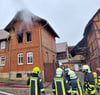 Dieses Backsteinhaus in Huy-Neinstedt ist nach einem Brand am Samstagmittag unbewohnbar.
