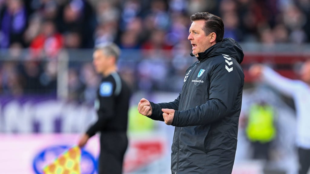 Trainer Christian Titz ließ Xavier Amaechi beim VfL Osnabrück erstmals in der Startelf des 1. FC Magdeburg auflaufen.