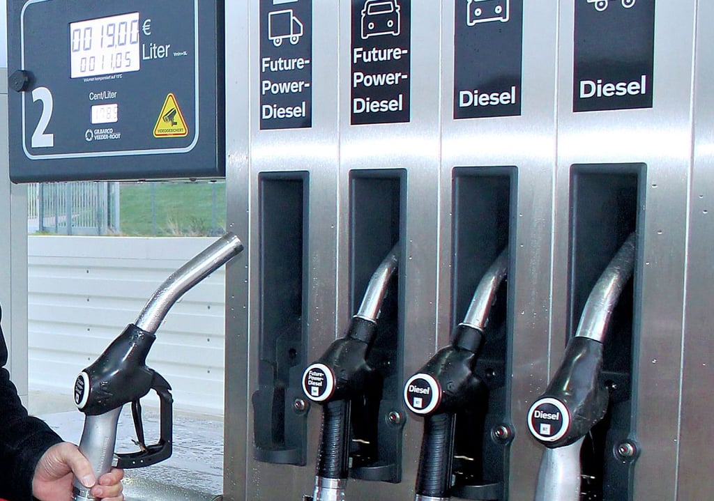 Nur Diesel und AdBlue sind an den Zapfautomaten an der neuen Tankstelle in Ilsenburg erhältlich.
