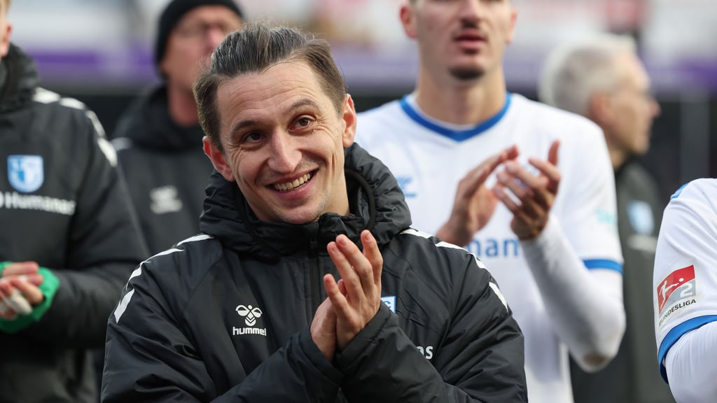 Baris Atik schoss in seinem ersten Spiel als Vater gleich ein Tor für den 1. FC Magdeburg - und würde gerne etwas Schlaf nachholen.