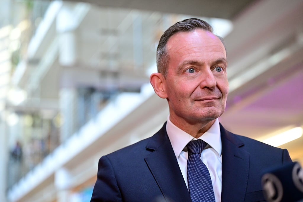 Volker Wissing (FDP), Bundesminister für Digitales und Verkehr, bei einem Termin.