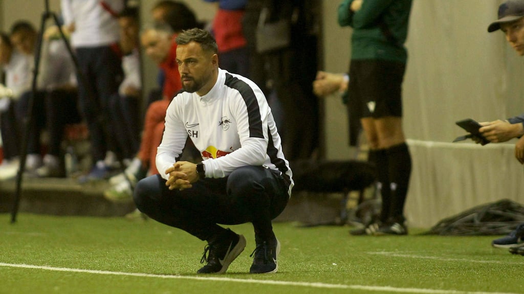 Sebastian Heidinger an der Seitenlinie (Archivbild).