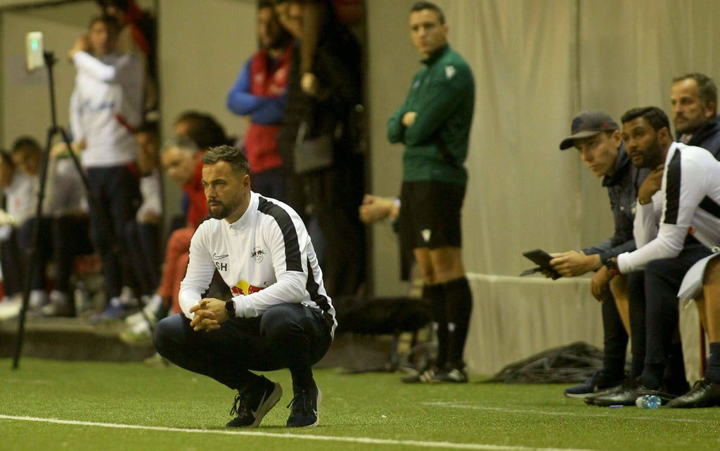 Sebastian Heidinger an der Seitenlinie (Archivbild).