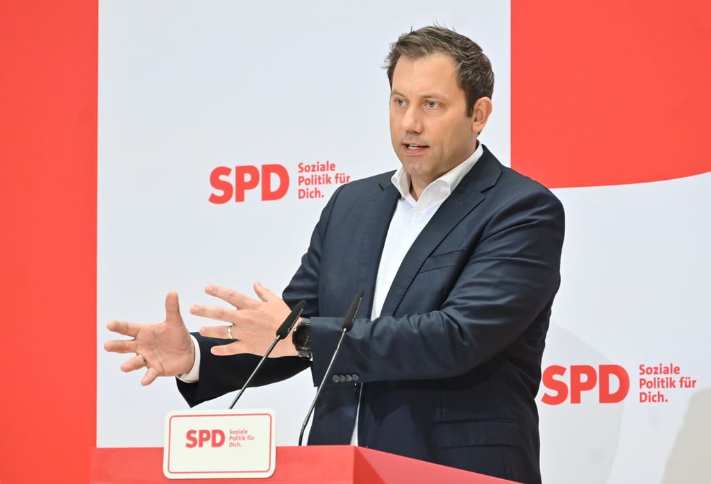 Der SPD-Bundesvorsitzende Lars Klingbeil.