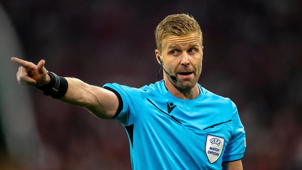 Der schwedische Schiedsrichter Glenn Nyberg pfiff RB Leipzig noch nie in einem Pflichtspiel.