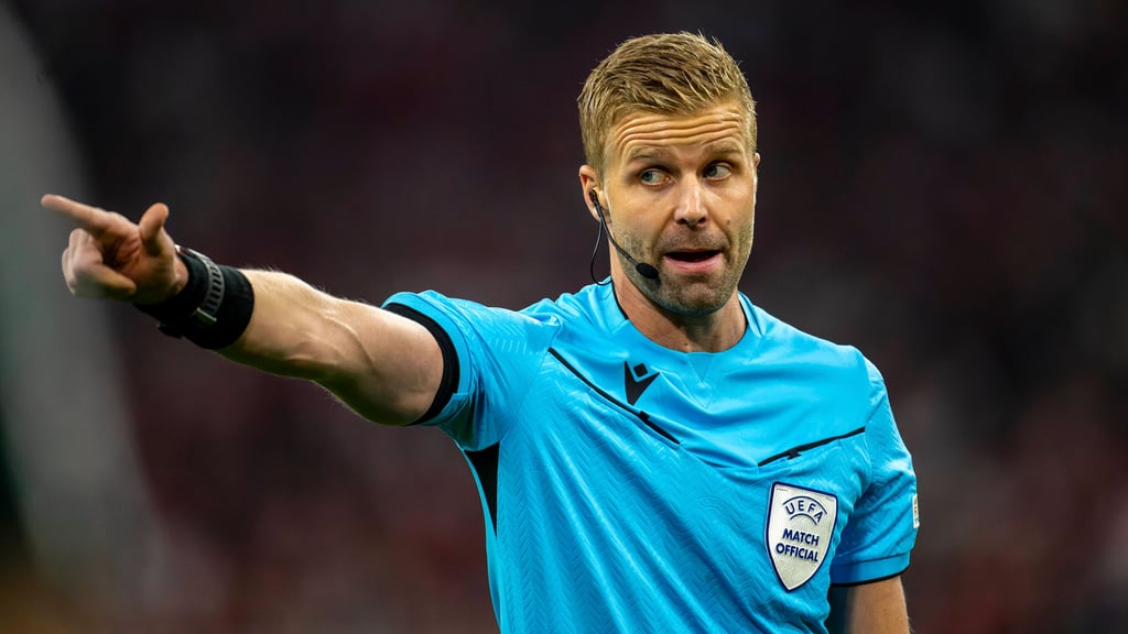 Der schwedische Schiedsrichter Glenn Nyberg pfiff RB Leipzig noch nie in einem Pflichtspiel.