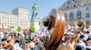 Der Stadtsingechor, das Blechbläser-Ensemble Latina Brass und das Akademische Orchester der Universität  werden auch 2024 die Festspiele eröffnen.