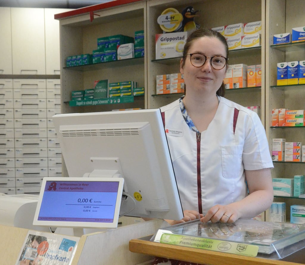 Daniela Wagner ist seit 2017 Inhaberin der Zentral-Apotheke in Staßfurt. Sie beteiligt sich am Protesttag.