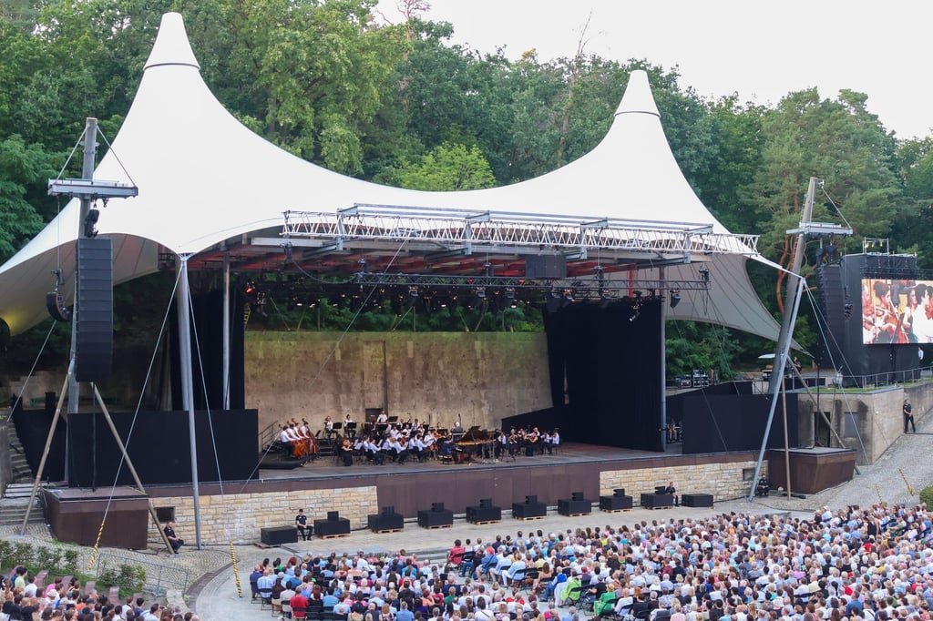 Konzert in der Berliner Waldbühne.