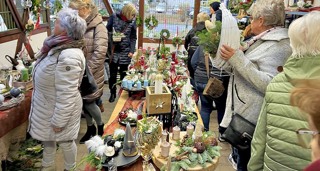 Adventsausstellung bei der Lebenshilfe in Tangerhütte.
